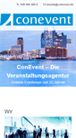 Mobile Screenshot of conevent.de